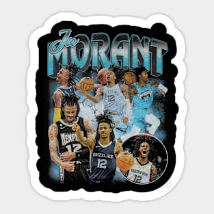 Ja Morant Vintage Bootleg Sticker